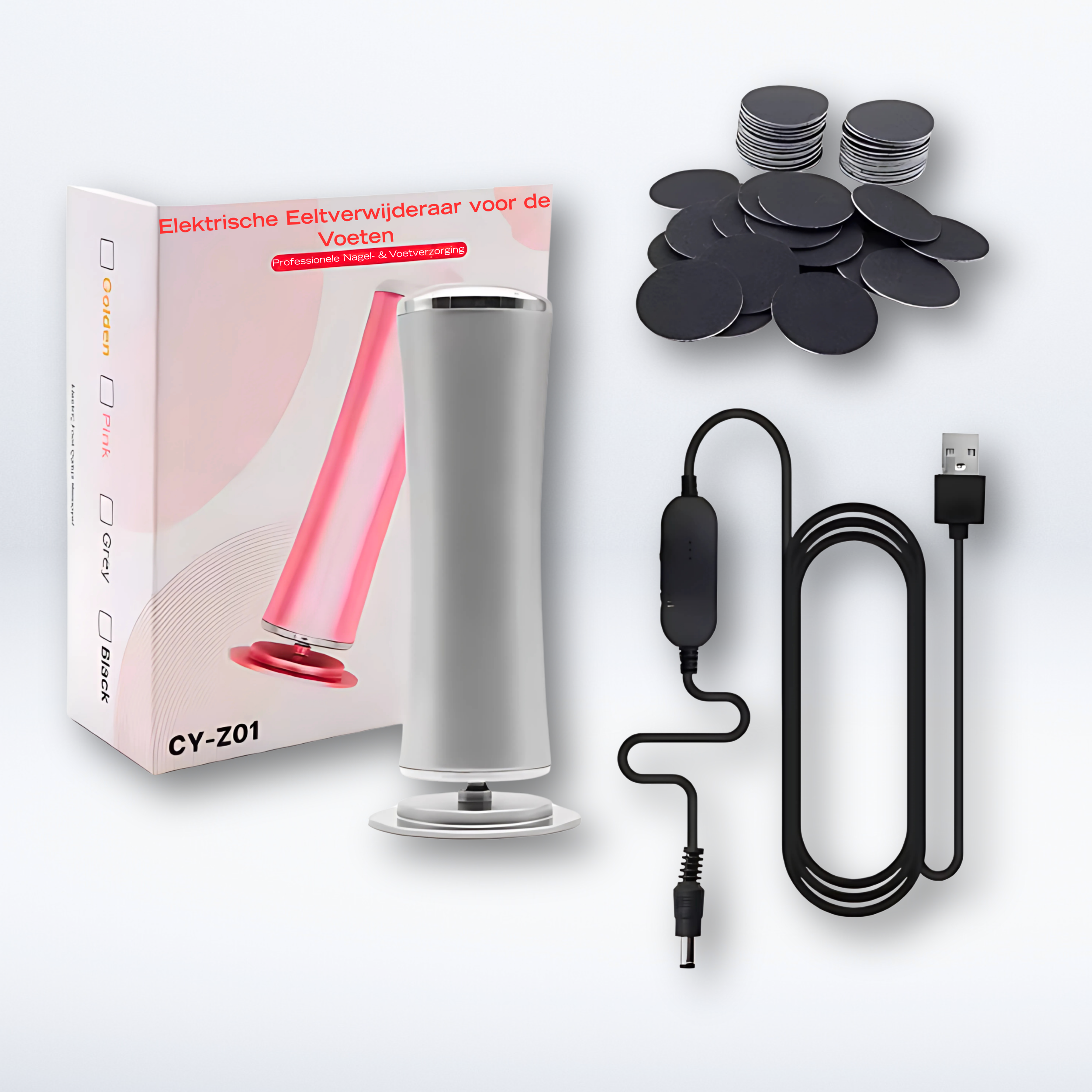 RevitaSpin™ | Professionele Elektrische Eeltverwijderaar