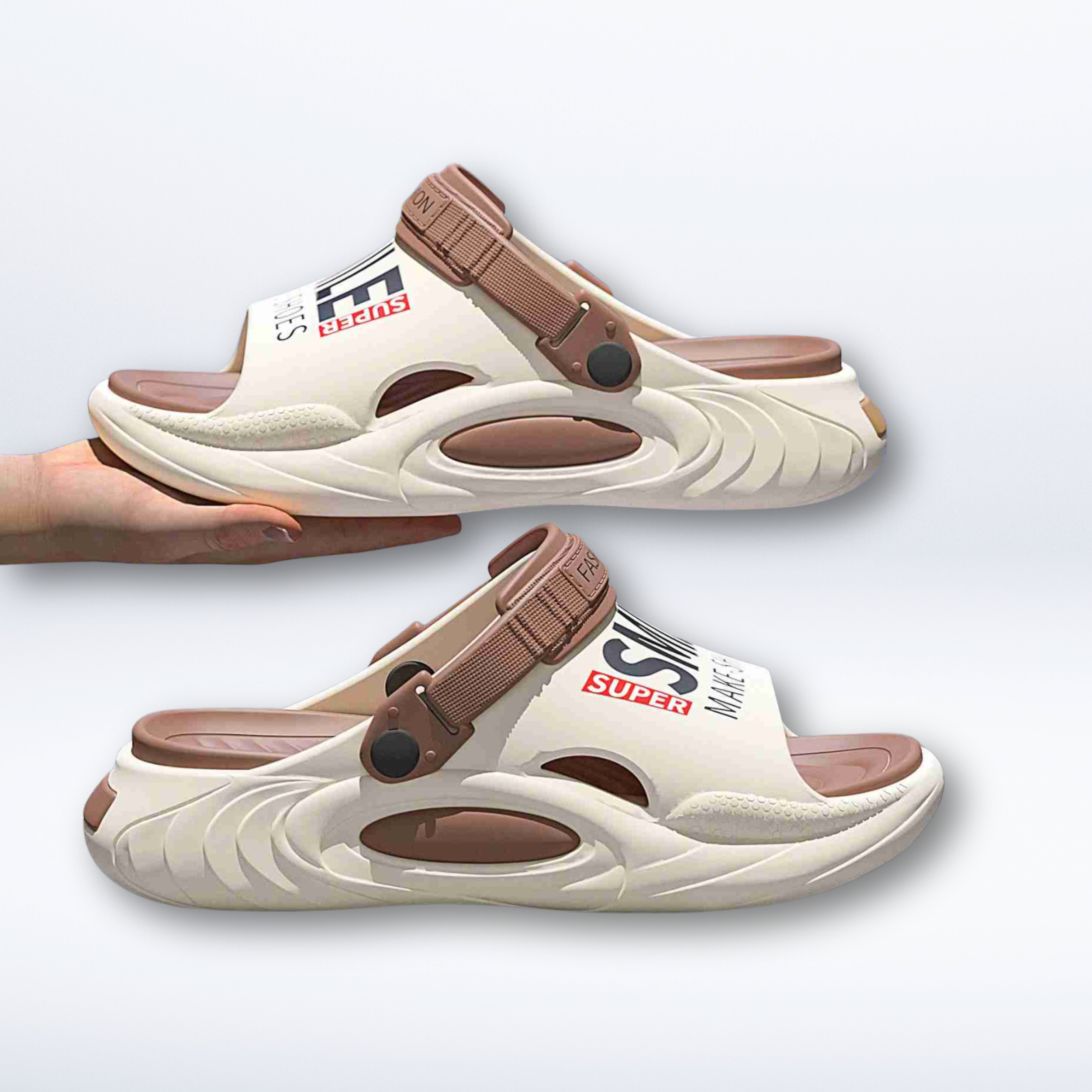 RevitaCloudz™ | Ergonomische 2-in-1 Slippersandalen