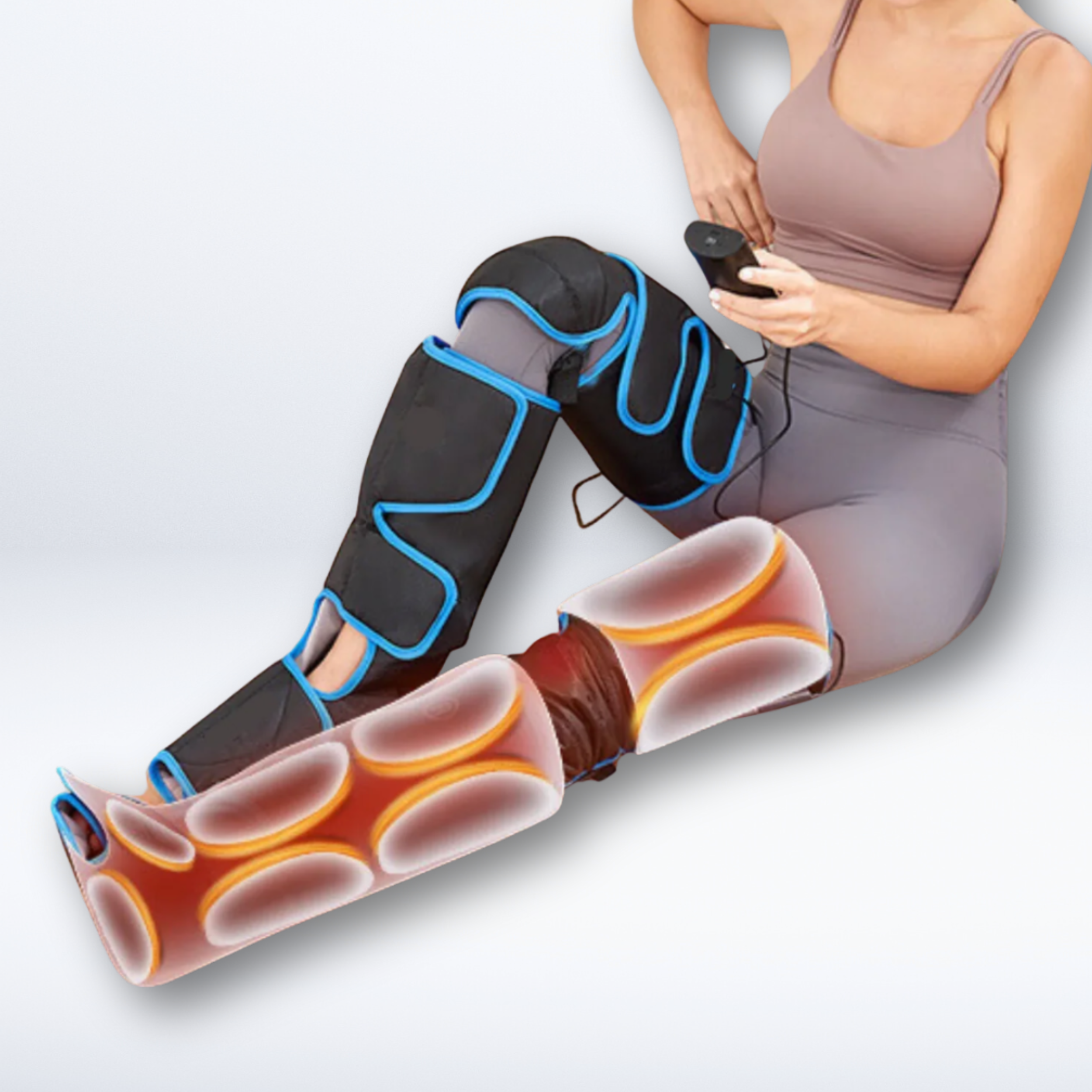 RevitaLounge™ | Luchtcompressie Been- en Voetmassage