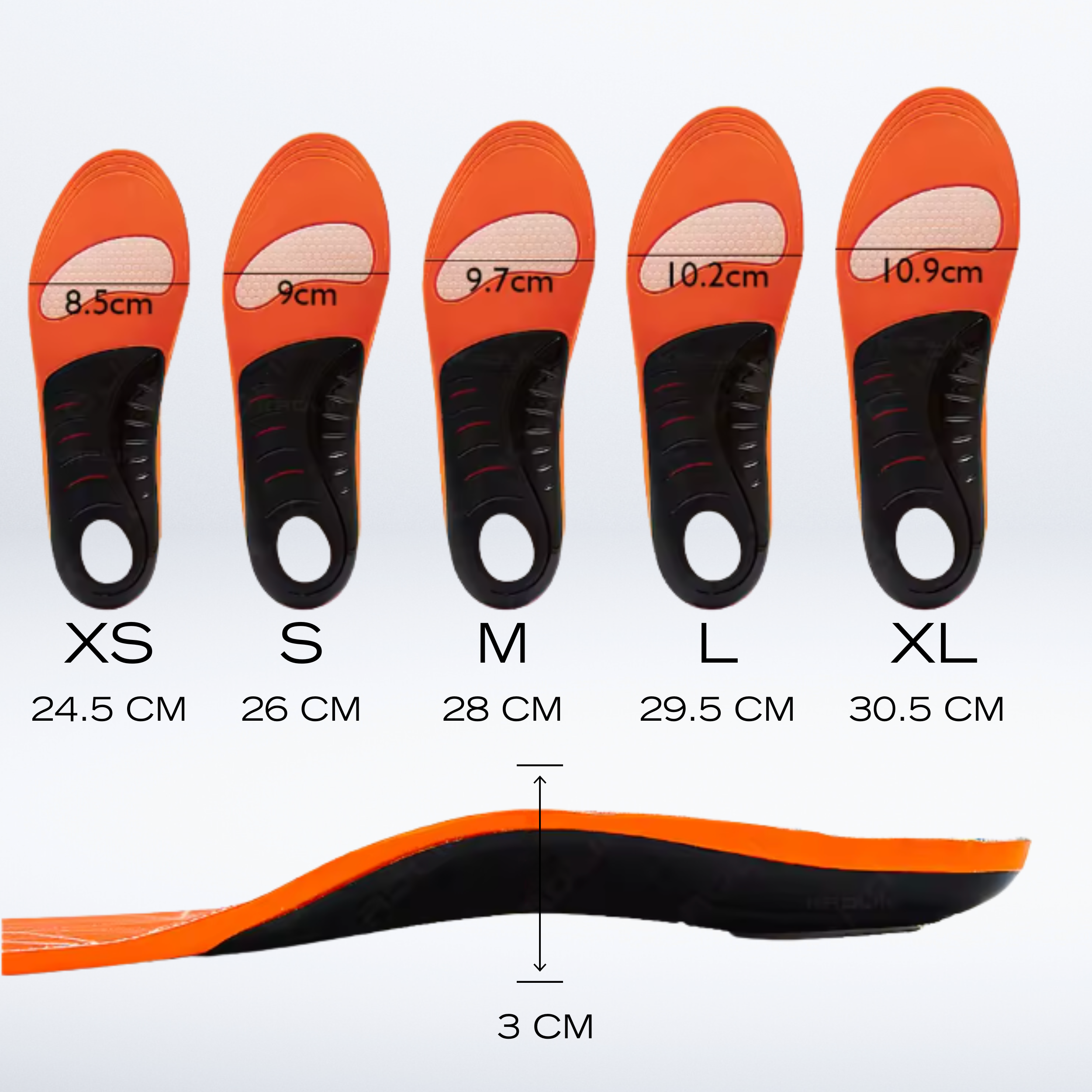 RevitaShock™ | Orthopedische sportinlegzolen