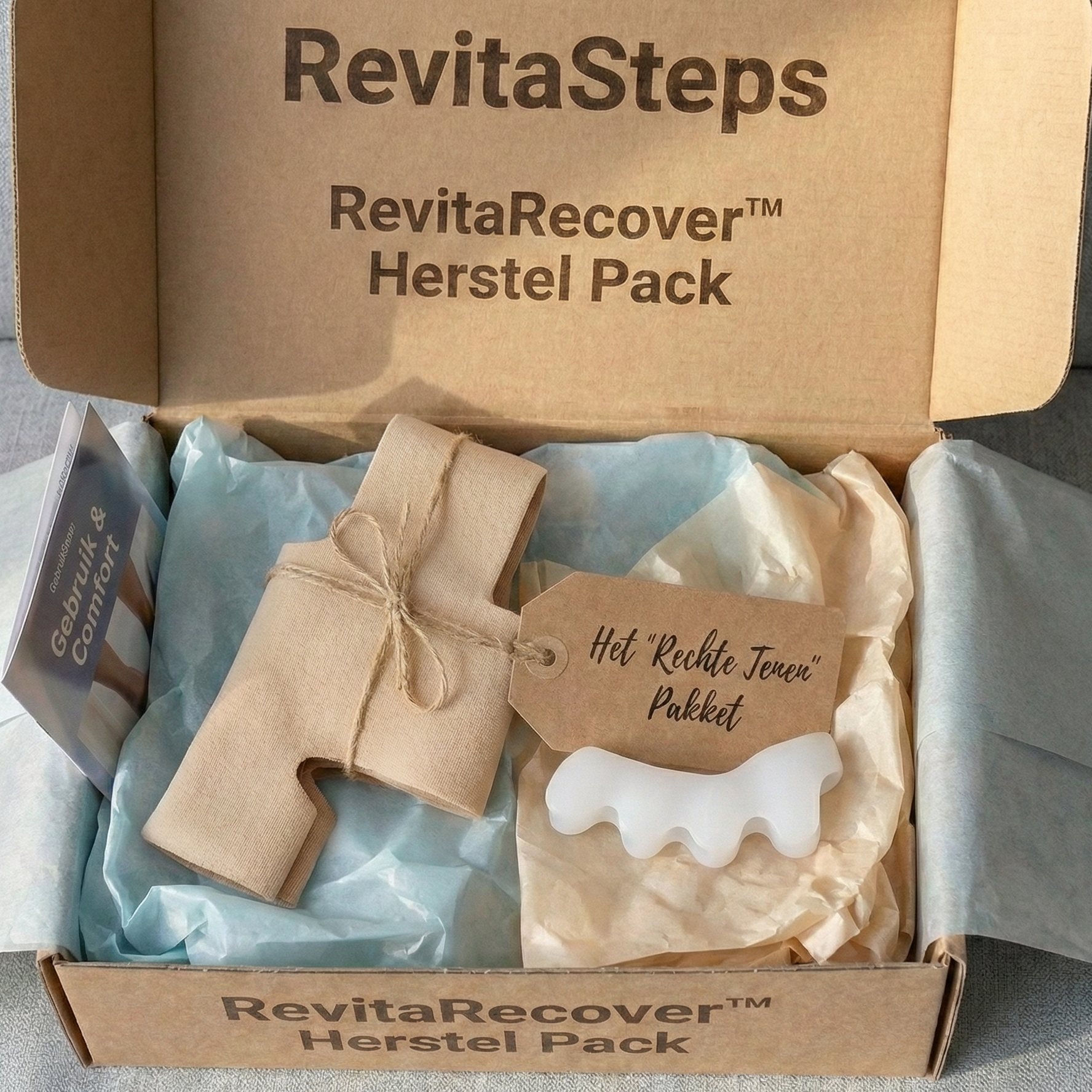 Het "Rechte Tenen" Pakket