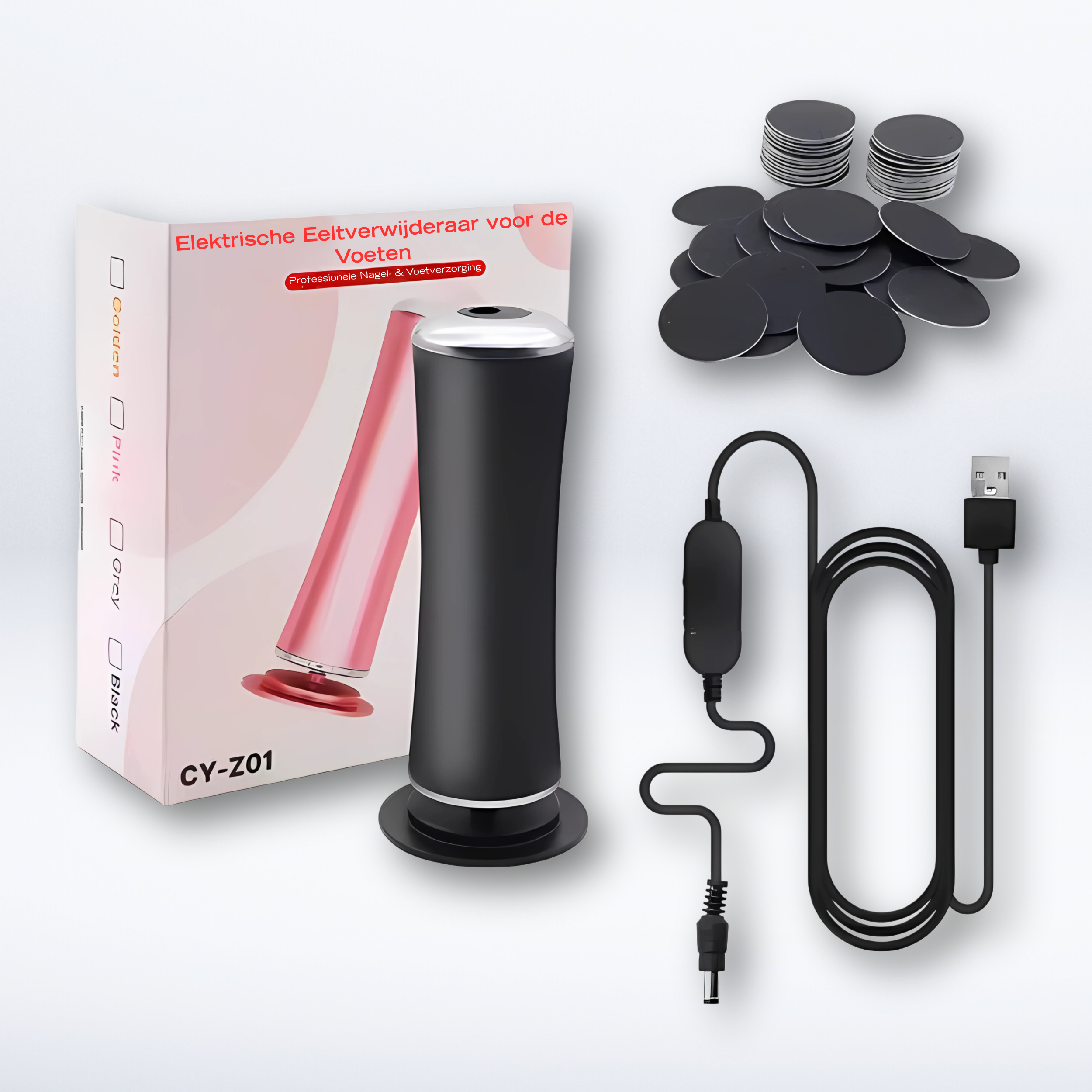 RevitaSpin™ | Professionele Elektrische Eeltverwijderaar