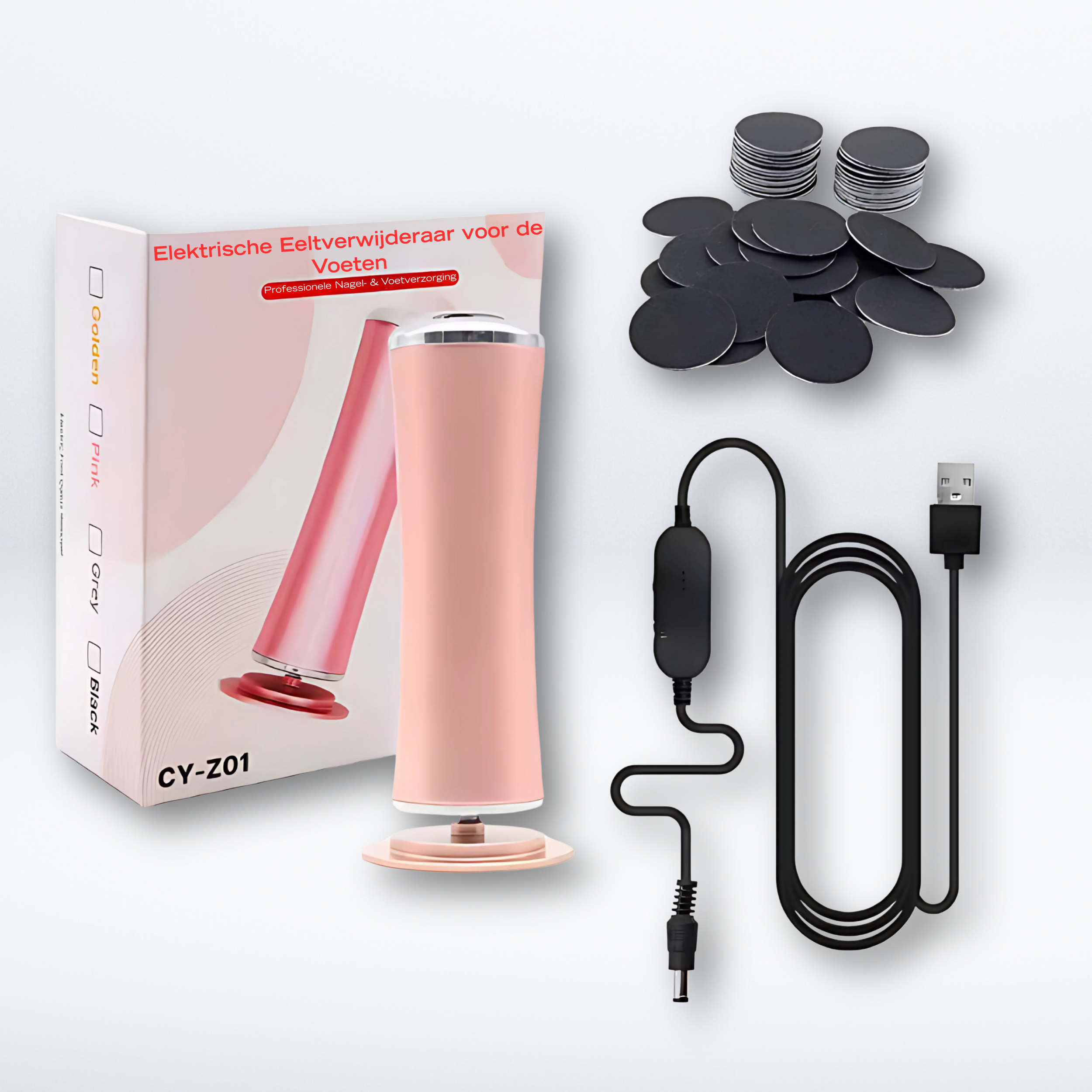 RevitaSpin™ | Professionele Elektrische Eeltverwijderaar