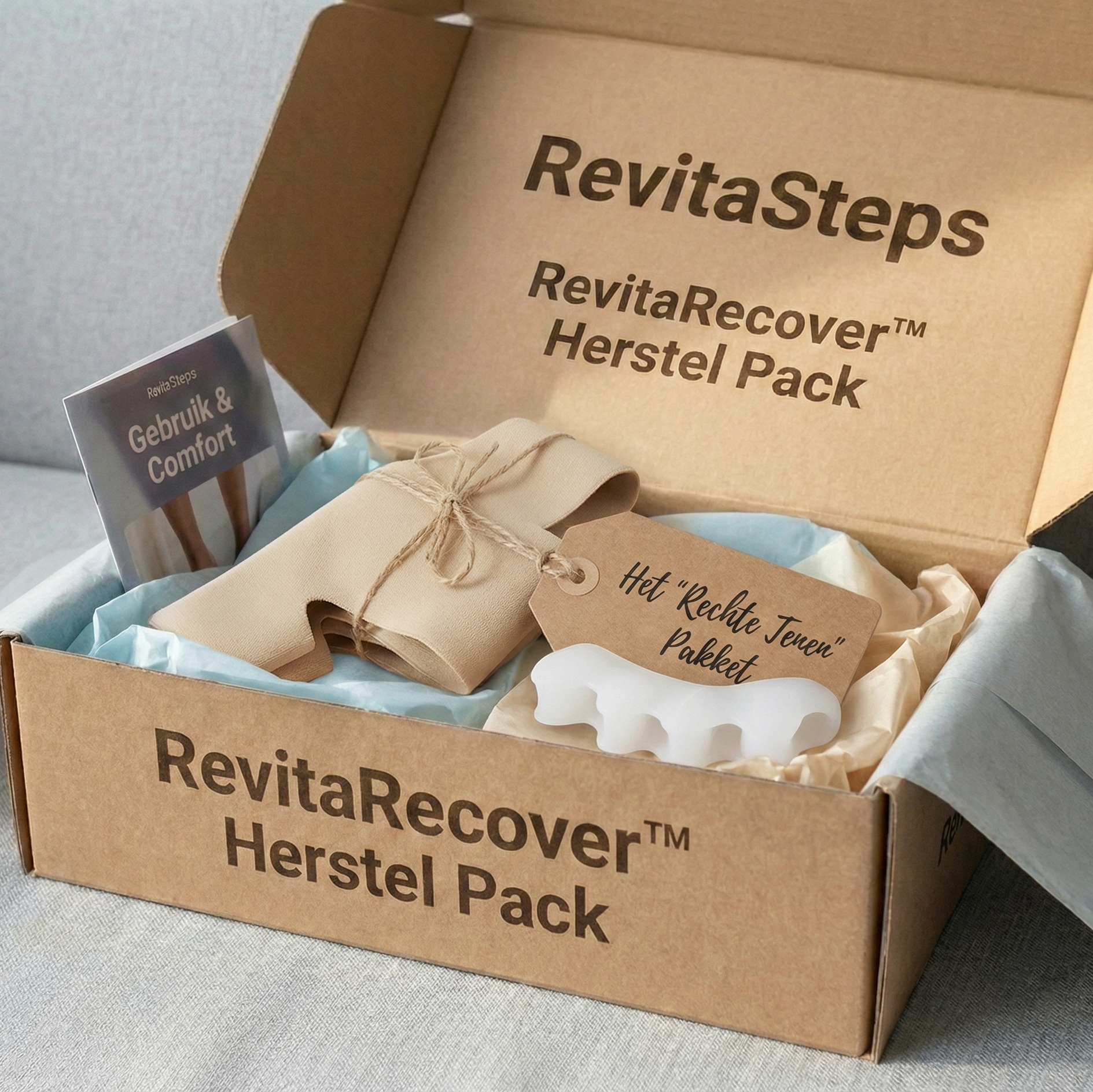 Het "Rechte Tenen" Pakket